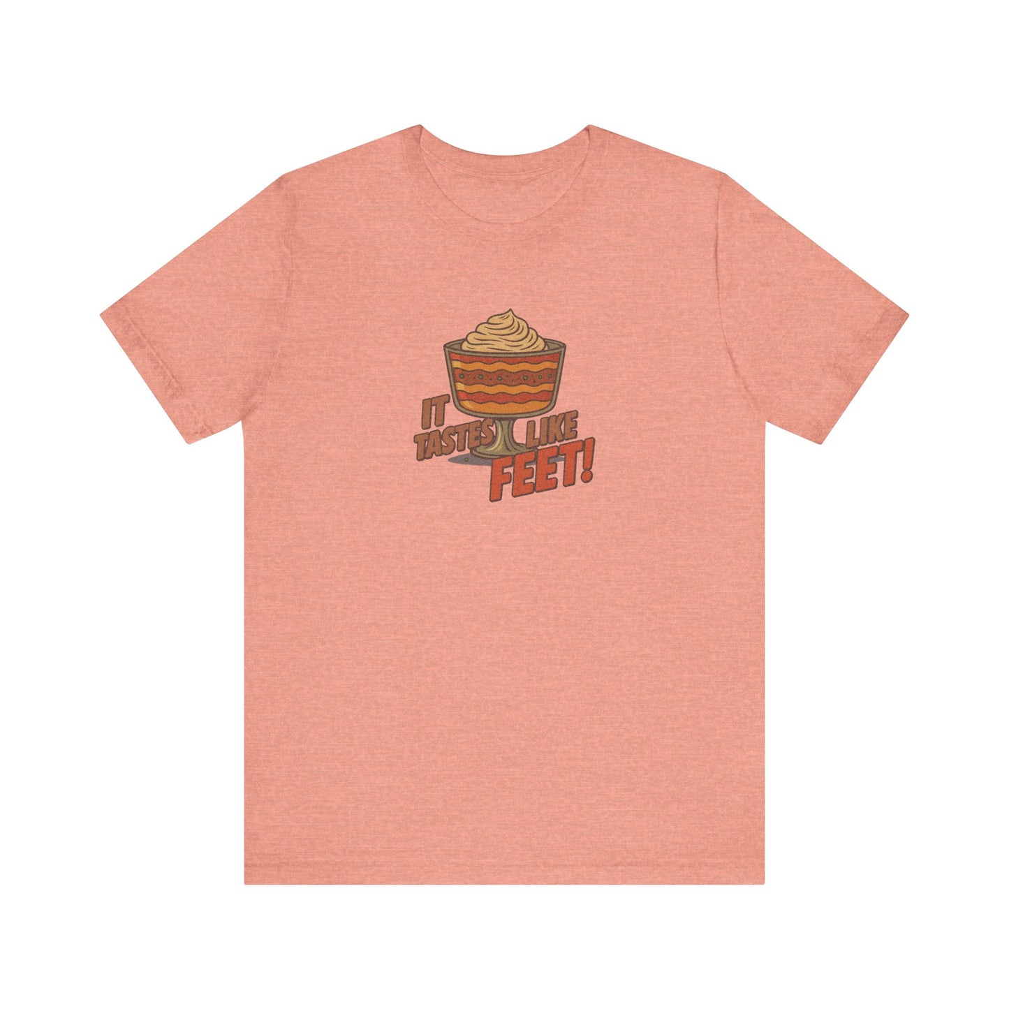 It Tastes Like Feet! — Thanksgiving Trifle Retro Tee (Light)