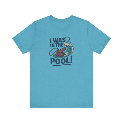 I Was in the Pool! — George Costanza Shrinkage Retro Tee (Light)