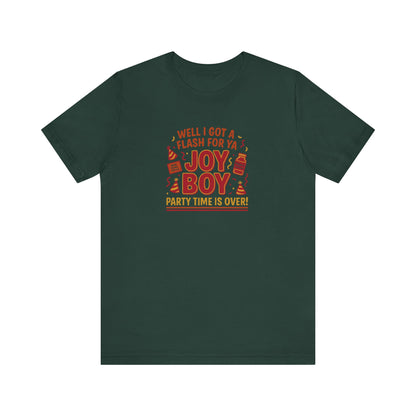 Joy Boy — Seinfeld Library Investigator Retro Tee (Dark)