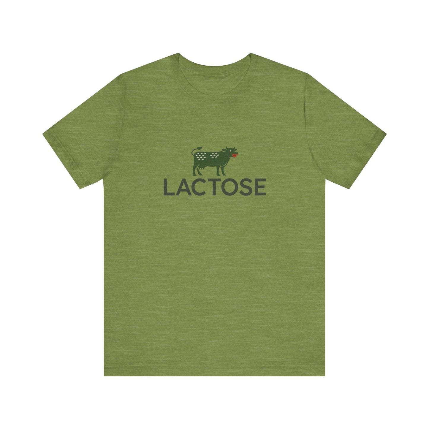 Life is a Beautiful… Typo – LACTOSE Logo Parody Retro Tee (Light)