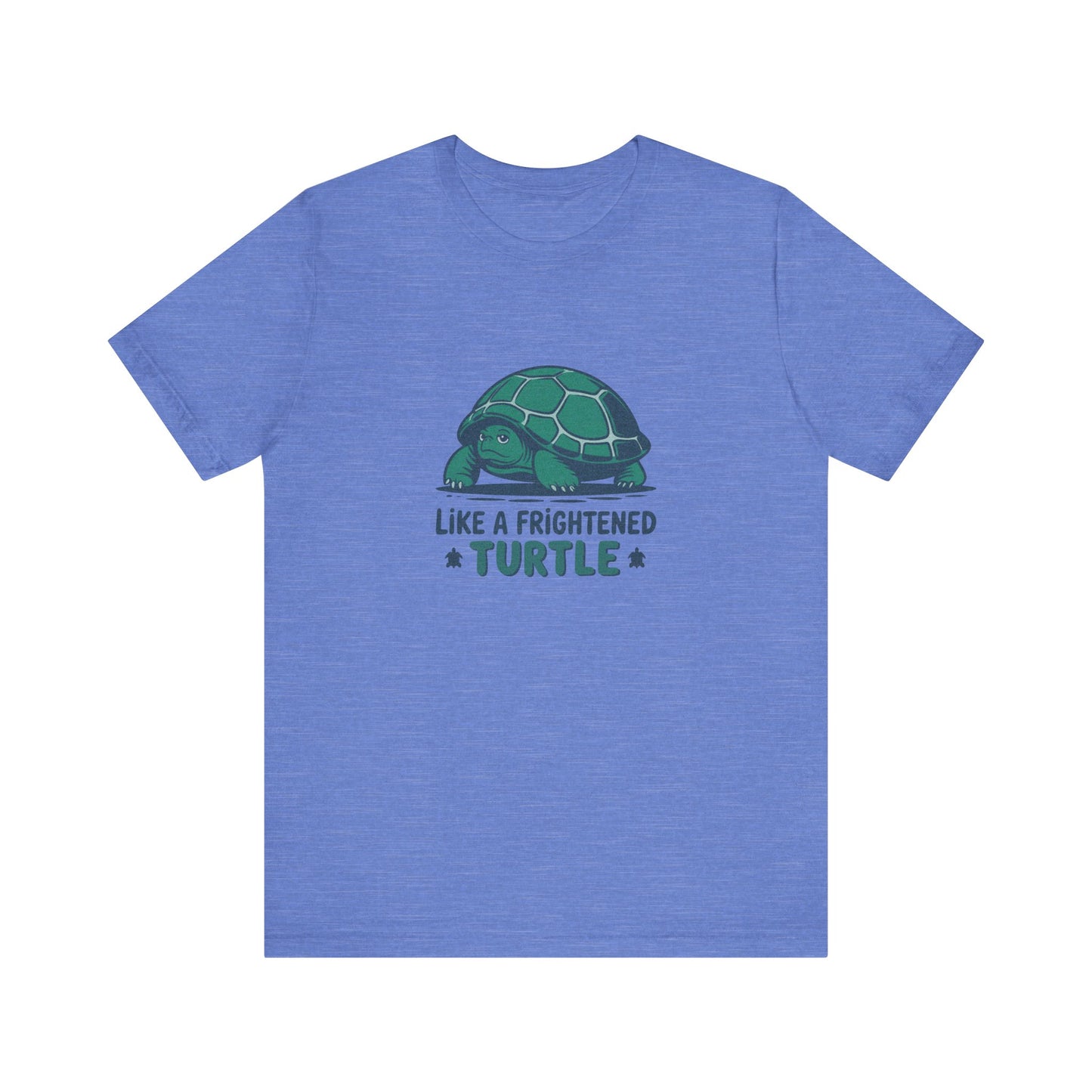 Like a Frightened Turtle — George Costanza Shrinkage Retro Tee (Light)