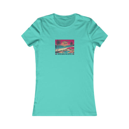 Del Boca Vista (Move Here For Spite!) — Seinfeld Women's Tee (Light)