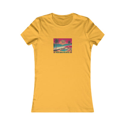 Del Boca Vista (Move Here For Spite!) — Seinfeld Women's Tee (Light)