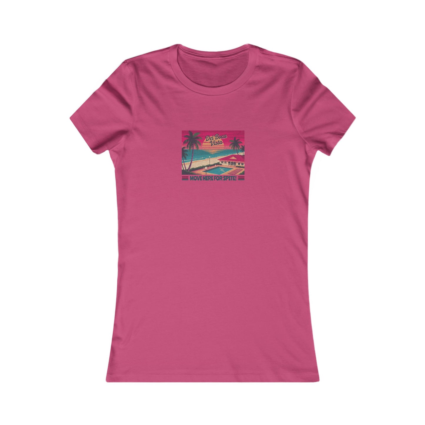 Del Boca Vista (Move Here For Spite!) — Seinfeld Women's Tee (Light)