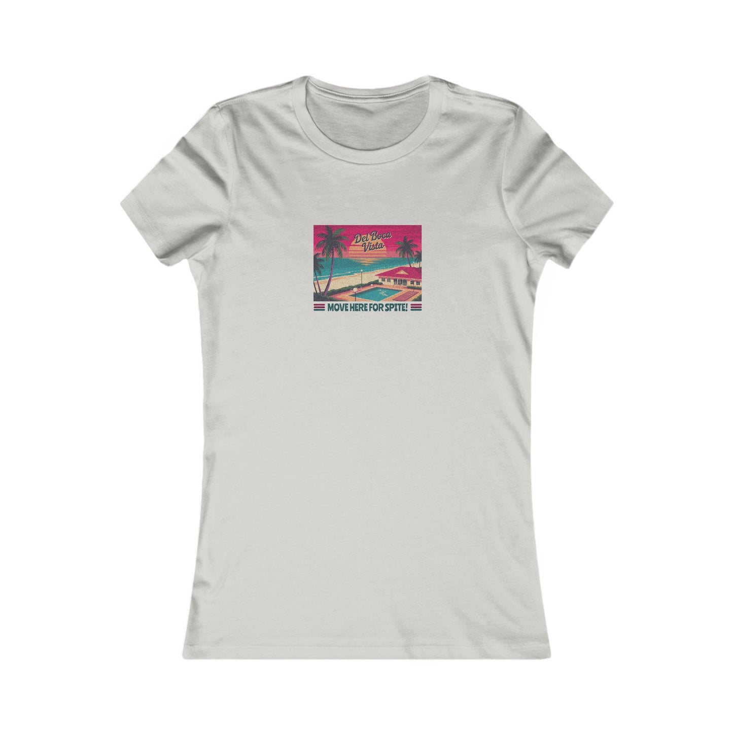 Del Boca Vista (Move Here For Spite!) — Seinfeld Women's Tee (Light)
