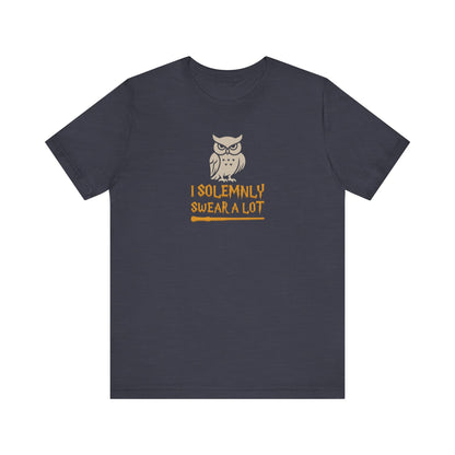 I Solemnly Swear a Lot — Harry Potter Retro Tee (Dark)