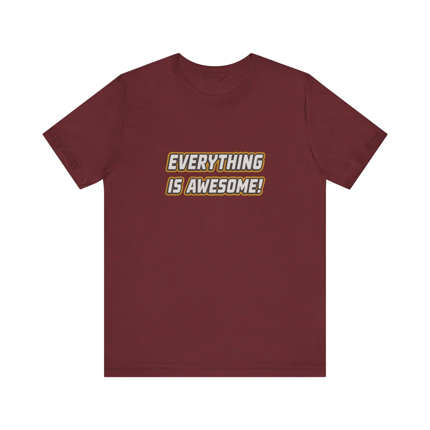 Everything is Awesome! — The LEGO Movie-Inspired Retro Tee (Dark)