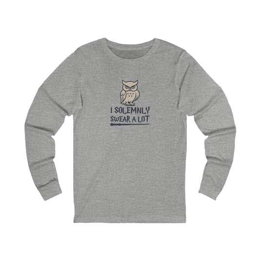 I Solemnly Swear a Lot — Harry Potter Retro Long Sleeve (Light)