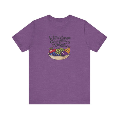 Would Anyone Care for Fruit or Dessert? — Clue Retro Tee (Light)