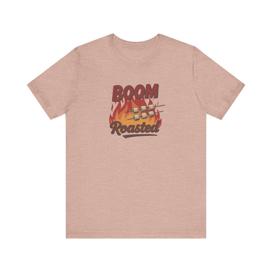 Boom, Roasted — Michael Scott Retro Tee (Light)