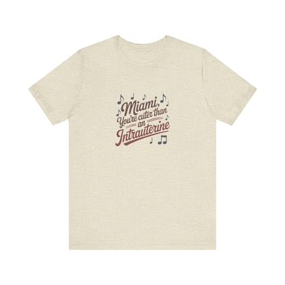 Cuter Than An Intrauterine — Golden Girls Retro Tee (Light)