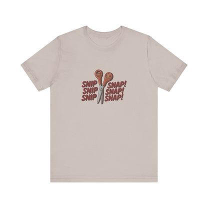 Snip Snap! — Michael Scott Vasectomy Retro Tee (Light)