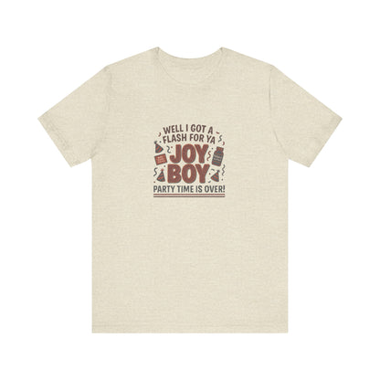 Joy Boy — Seinfeld Library Investigator Retro Tee (Light)