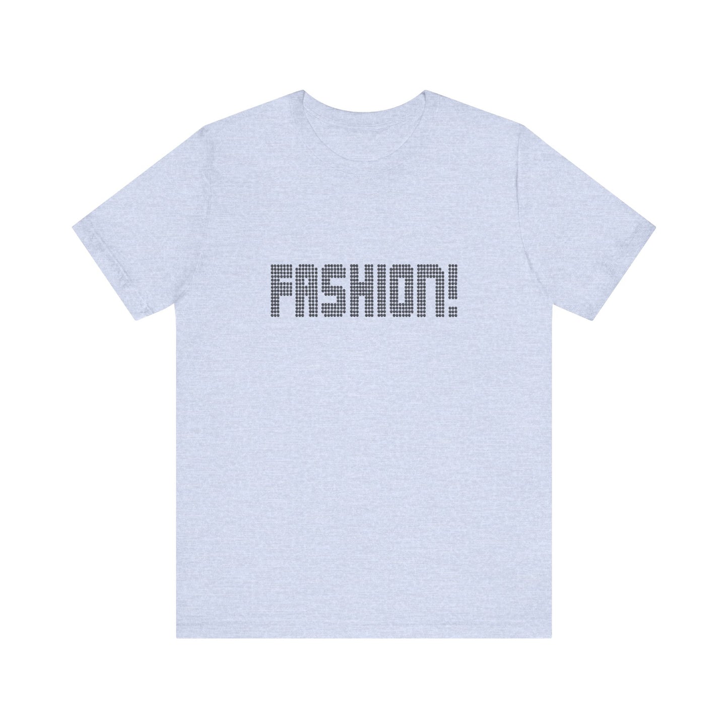 FASHION! — Psych Faux Rhinestones Retro Tee (Light)