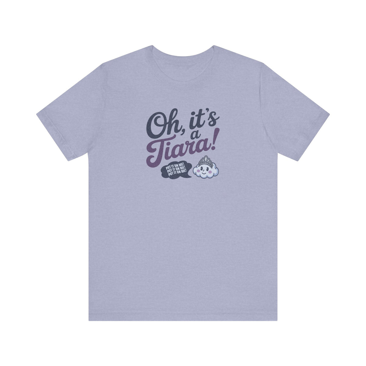 Oh, It’s a Tiara! (Put It On Me!) — Amy Farrah Fowler Retro Tee (Light)