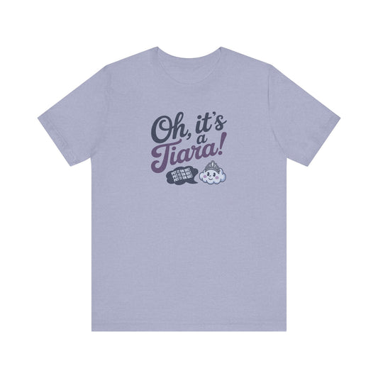 Oh, It’s a Tiara! (Put It On Me!) — Amy Farrah Fowler Retro Tee (Light)