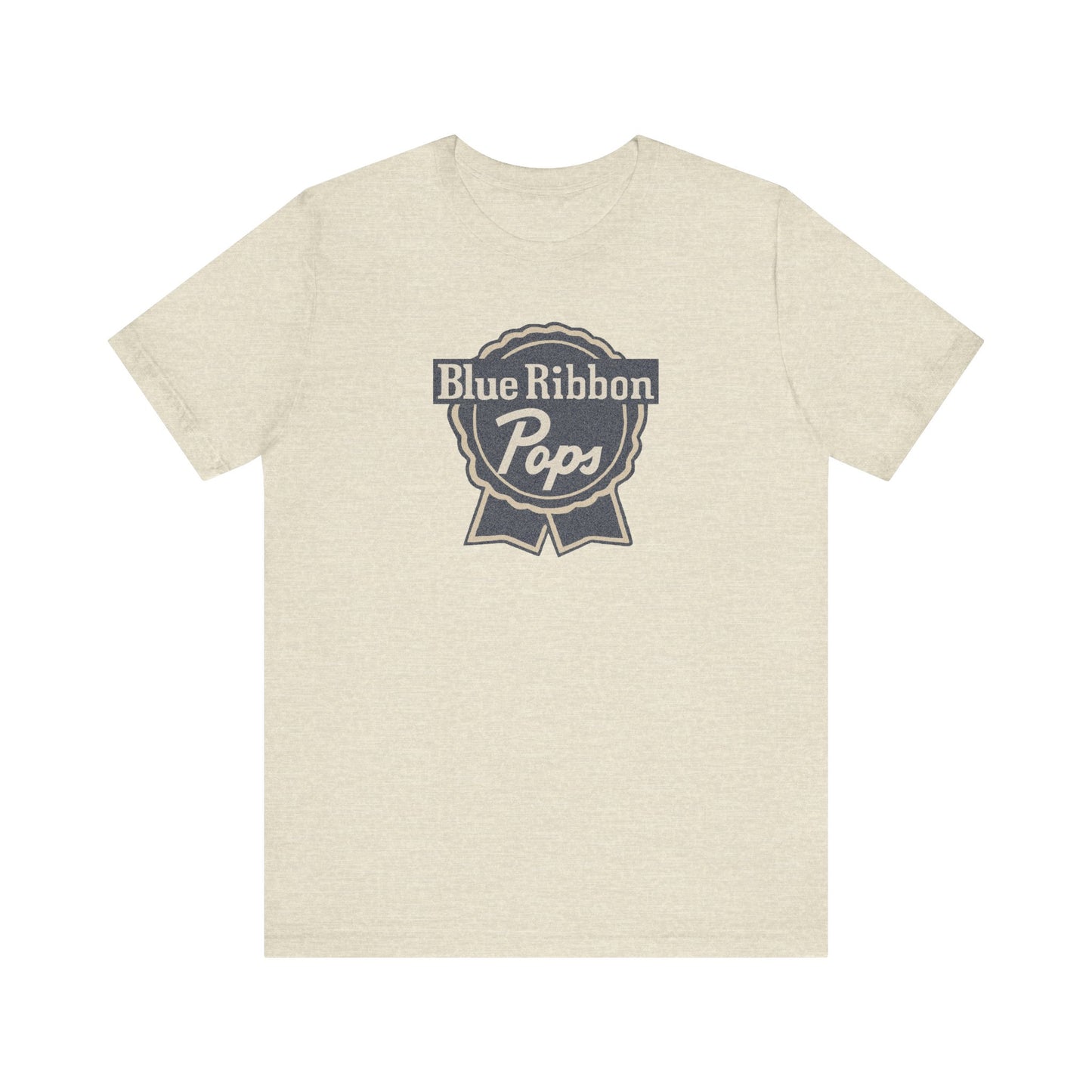 Blue Ribbon Pops Shirt — Funny Dad Gift, Retro Beer Dad Tee