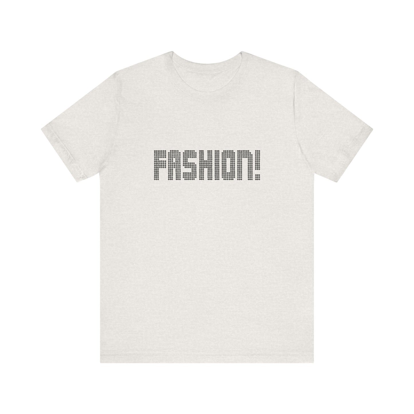 FASHION! — Psych Faux Rhinestones Retro Tee (Light)