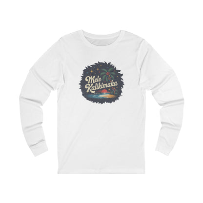 Mele Kalikimaka — Retro Hawaiian Christmas Long Sleeve (Light)