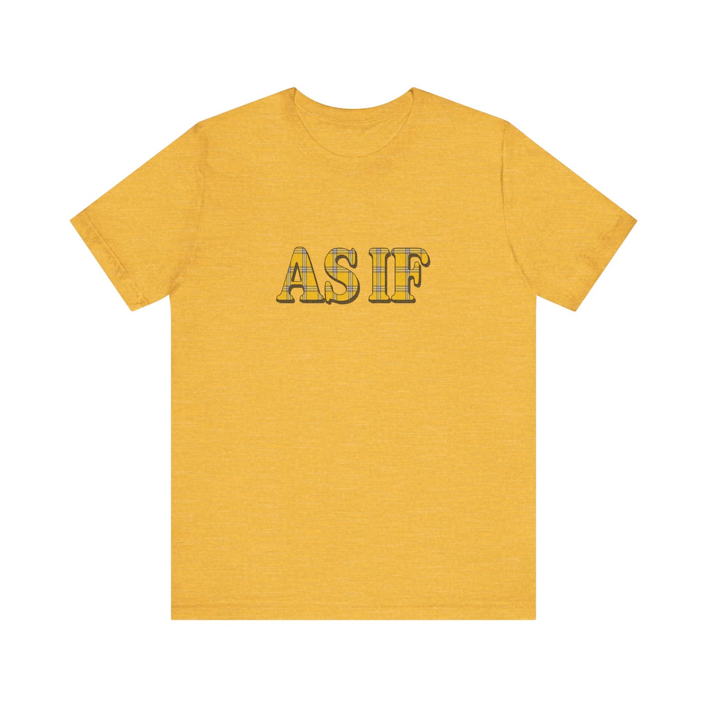 As If — Clueless Cher Horowitz Quote Retro Tee (Light)