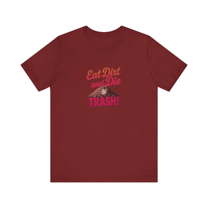 Eat Dirt and Die, Trash! — Blanche Devereaux Retro Tee (Dark)