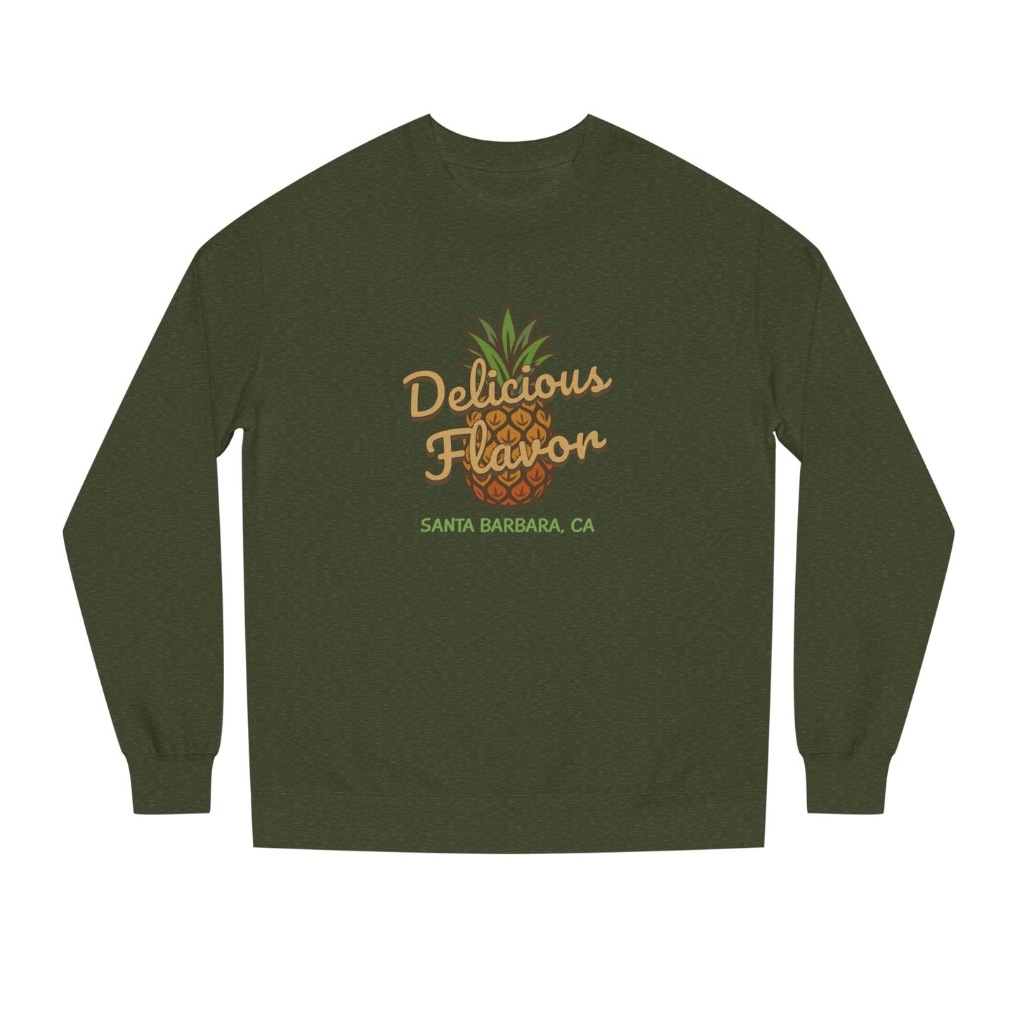 Delicious Flavor — Santa Barbara Pineapple Sweatshirt (Dark)