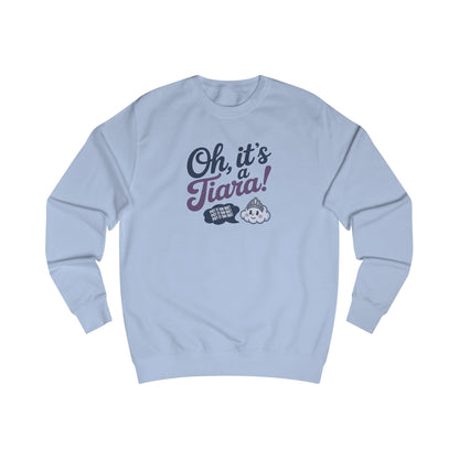 Oh, It’s a Tiara! (Put It On Me!) — Amy Farrah Fowler Retro Sweatshirt (Light)