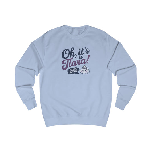Oh, It’s a Tiara! (Put It On Me!) — Amy Farrah Fowler Retro Sweatshirt (Light)