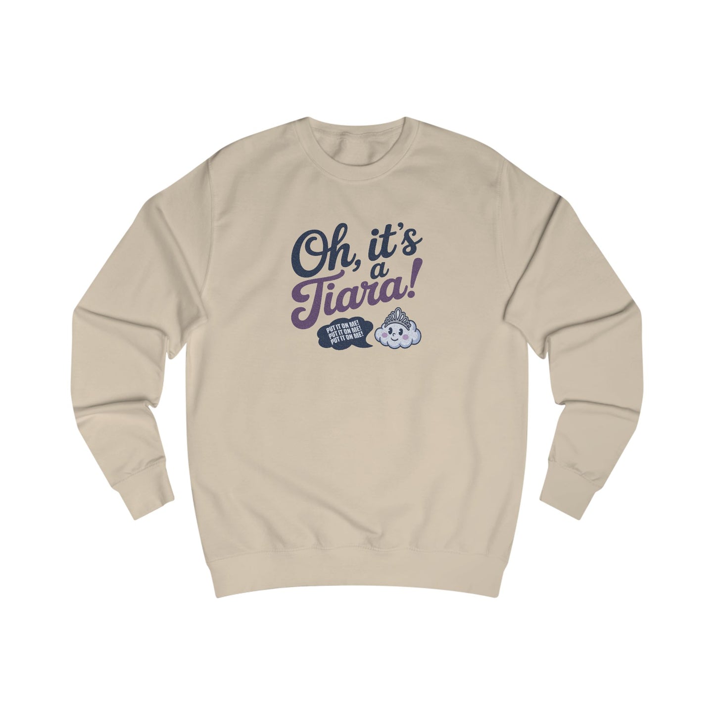 Oh, It’s a Tiara! (Put It On Me!) — Amy Farrah Fowler Retro Sweatshirt (Light)