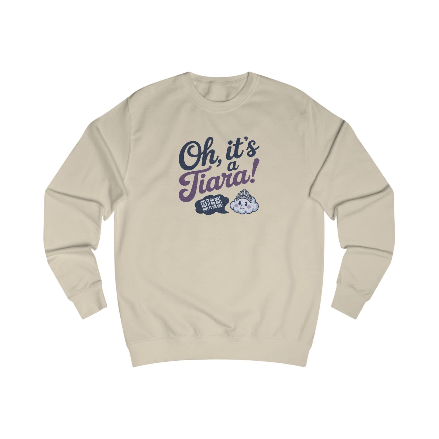 Oh, It’s a Tiara! (Put It On Me!) — Amy Farrah Fowler Retro Sweatshirt (Light)