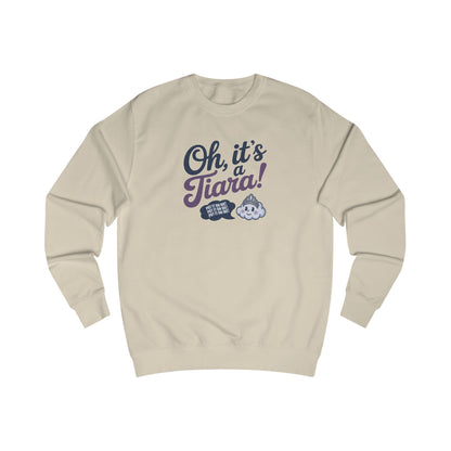 Oh, It’s a Tiara! (Put It On Me!) — Amy Farrah Fowler Retro Sweatshirt (Light)