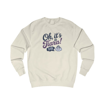 Oh, It’s a Tiara! (Put It On Me!) — Amy Farrah Fowler Retro Sweatshirt (Light)