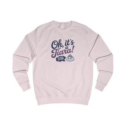 Oh, It’s a Tiara! (Put It On Me!) — Amy Farrah Fowler Retro Sweatshirt (Light)