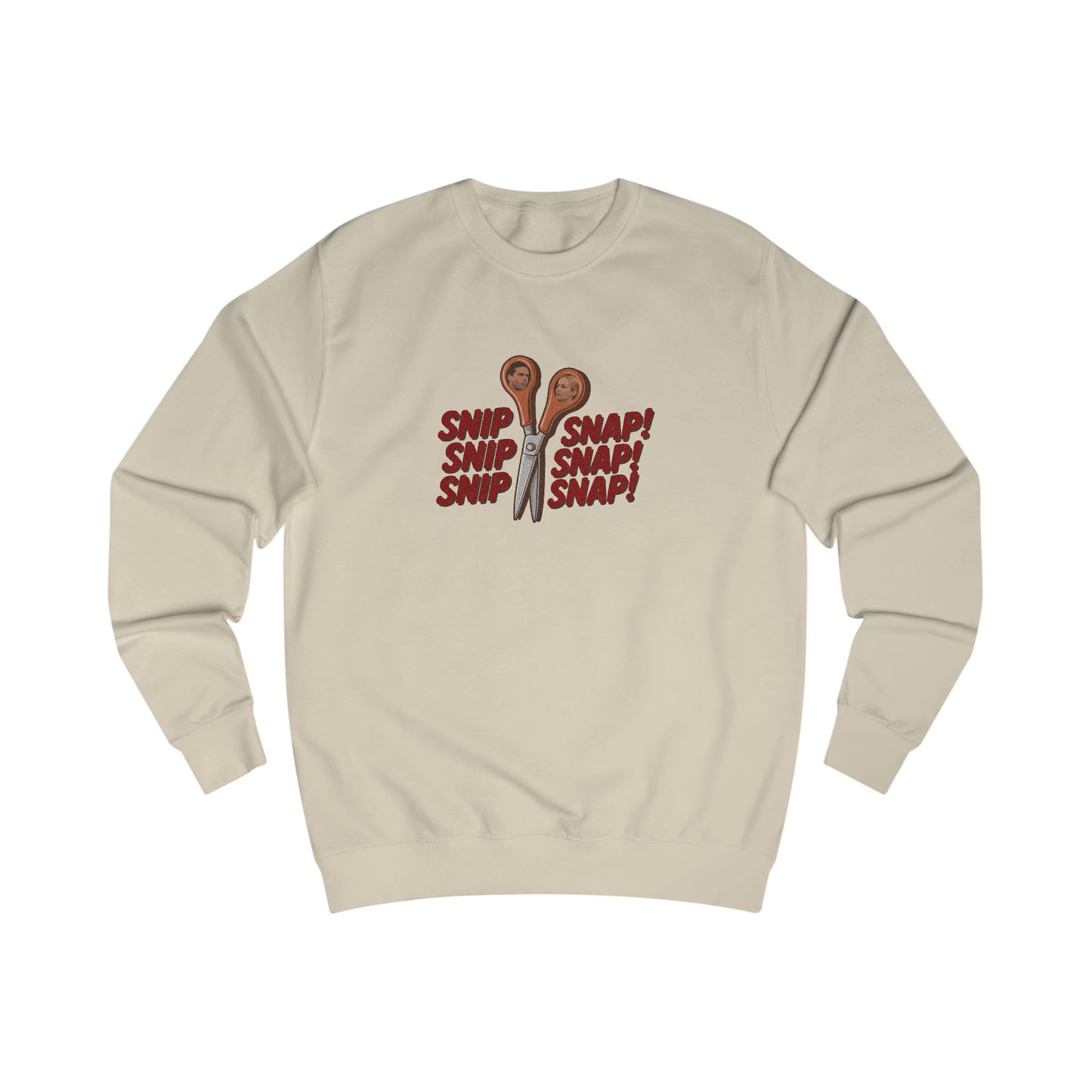 Snip Snap! — Michael Scott Vasectomy Retro Sweatshirt (Light)