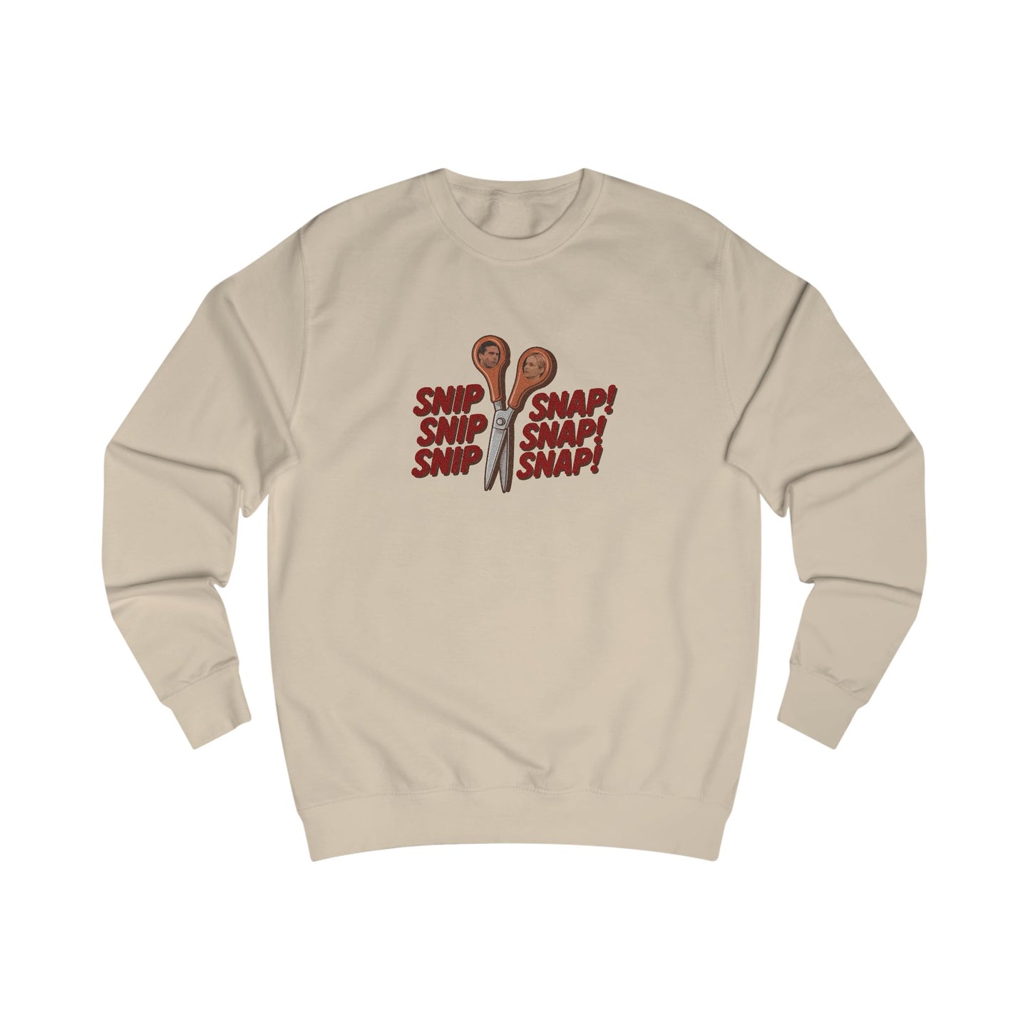 Snip Snap! — Michael Scott Vasectomy Retro Sweatshirt (Light)