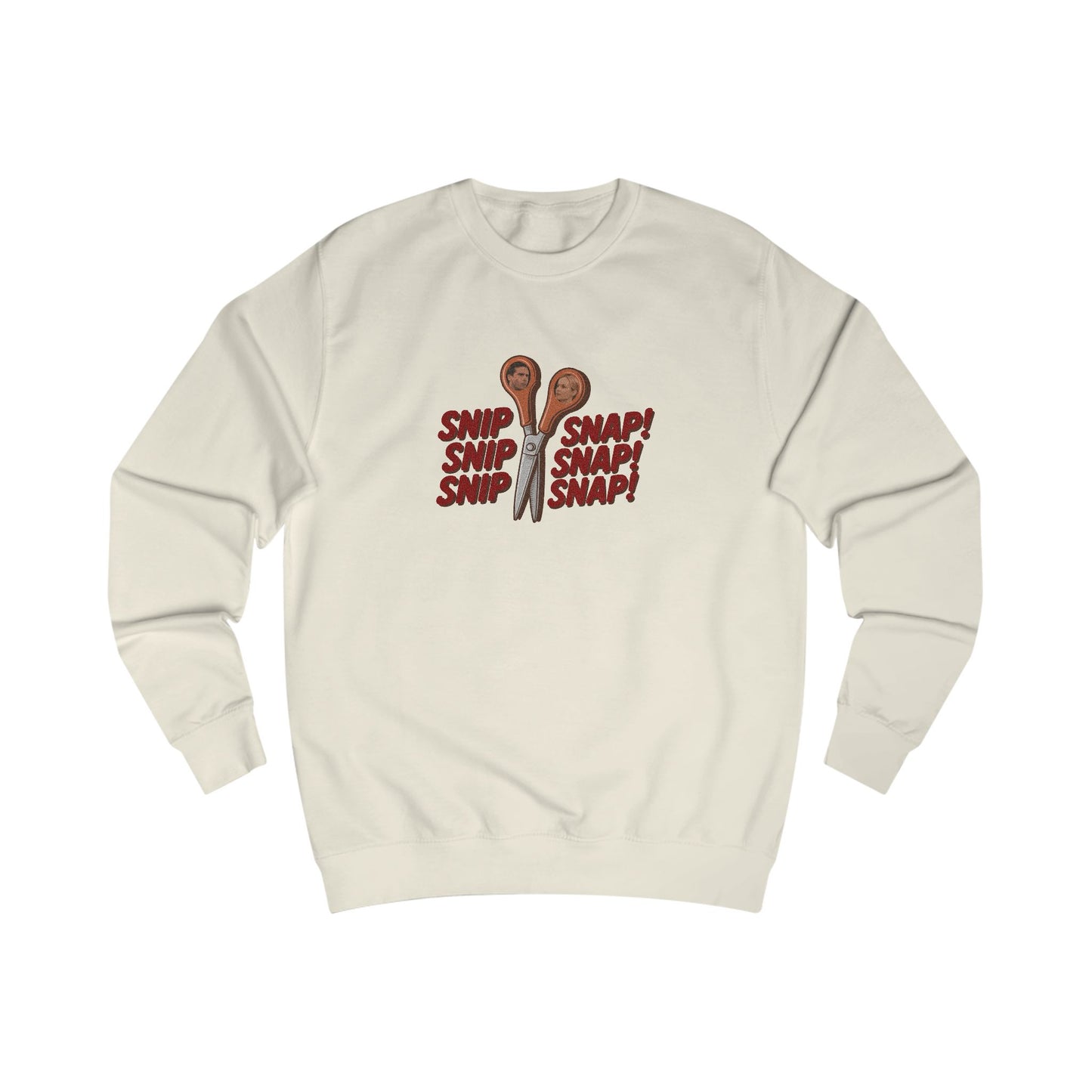 Snip Snap! — Michael Scott Vasectomy Retro Sweatshirt (Light)
