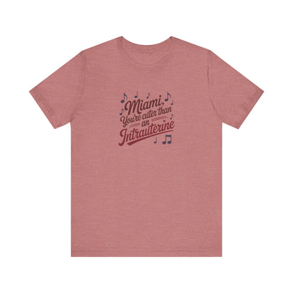 Cuter Than An Intrauterine — Golden Girls Retro Tee (Light)
