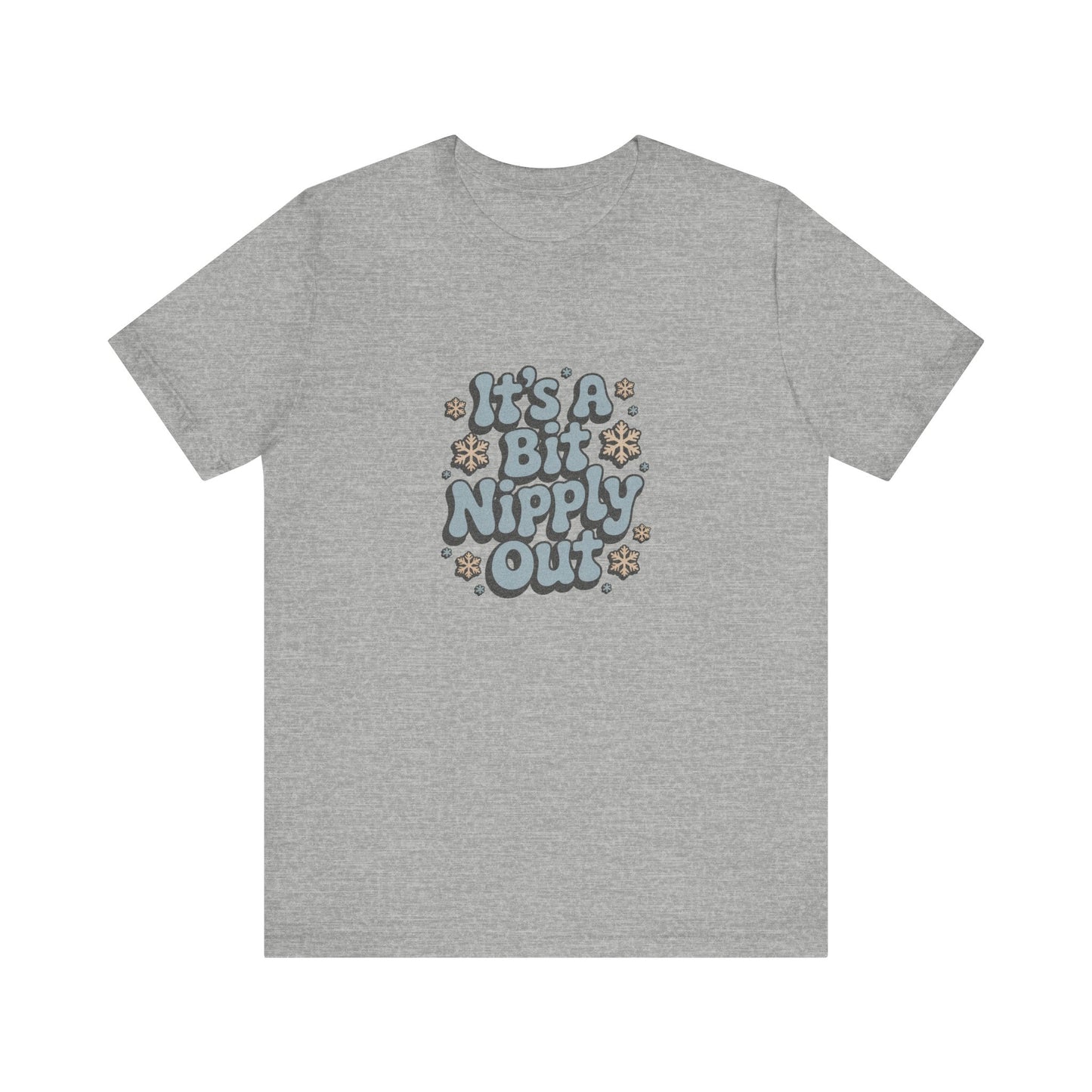It's a Bit Nipply Out — Christmas Vacation Retro Tee (Light)