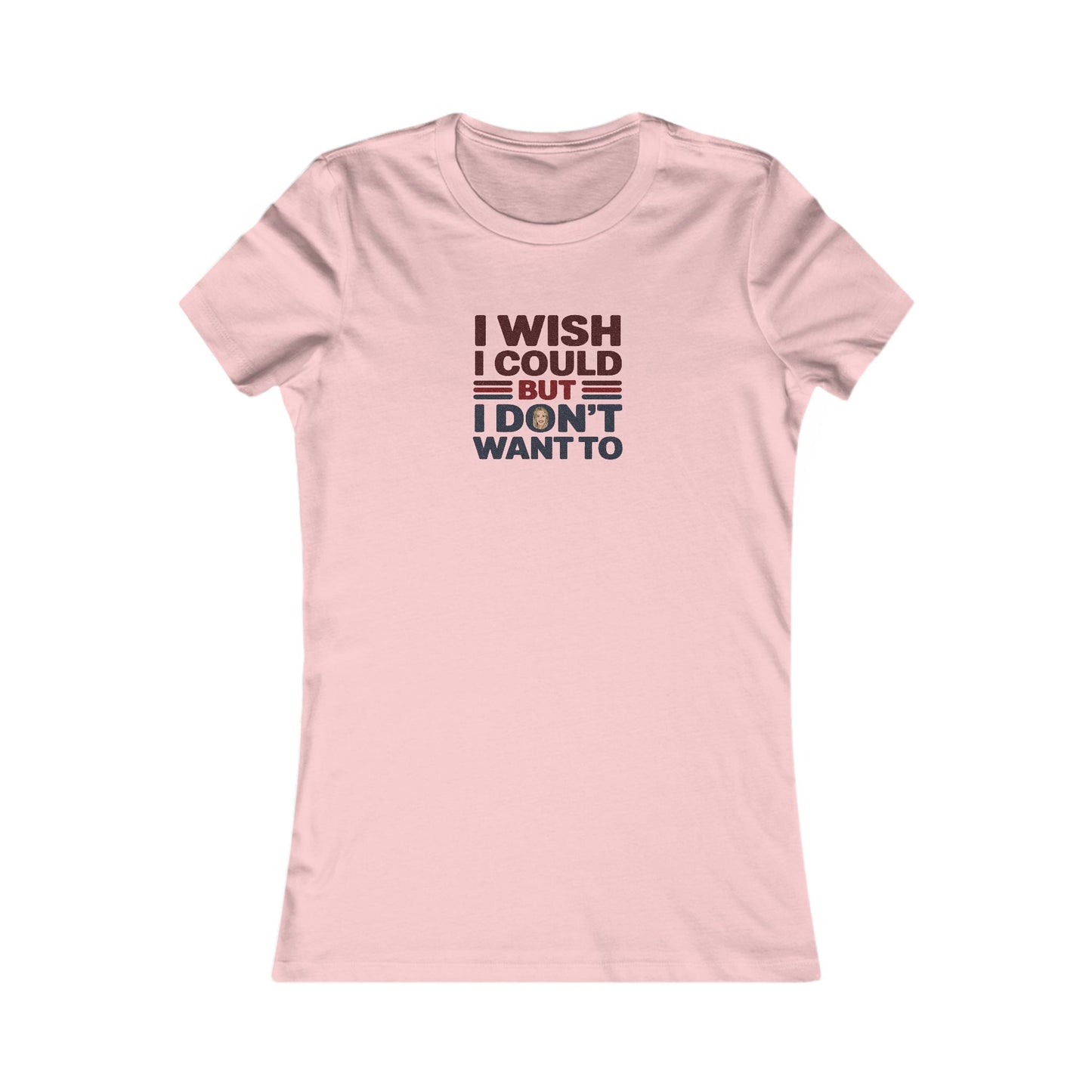 I Wish I Could, But I Don't Want To — Phoebe Buffay Retro Women's Tee (Light)