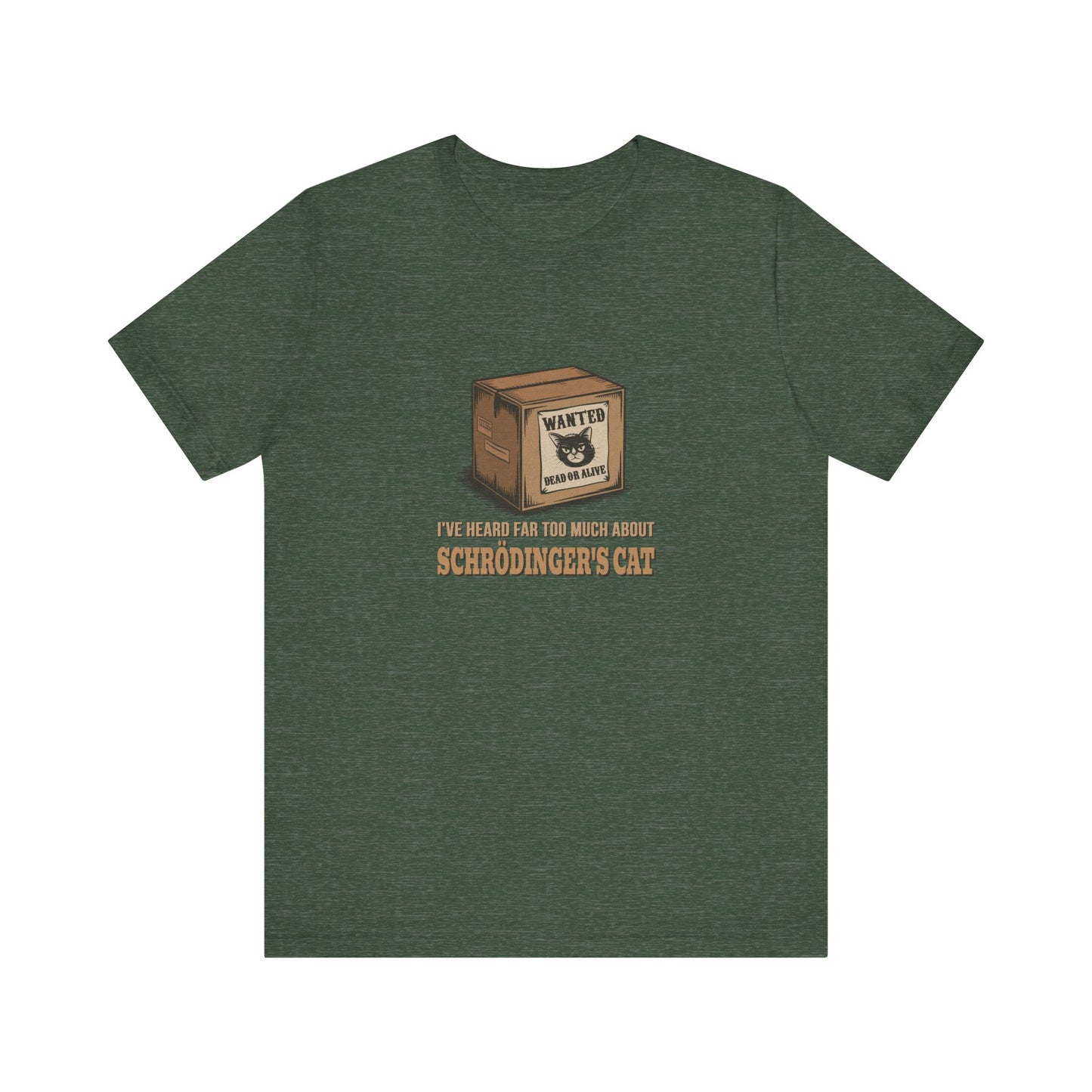 Schrödinger’s Cat — Big Bang Theory Retro Tee (Dark)