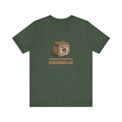 Schrödinger’s Cat — Big Bang Theory Retro Tee (Dark)