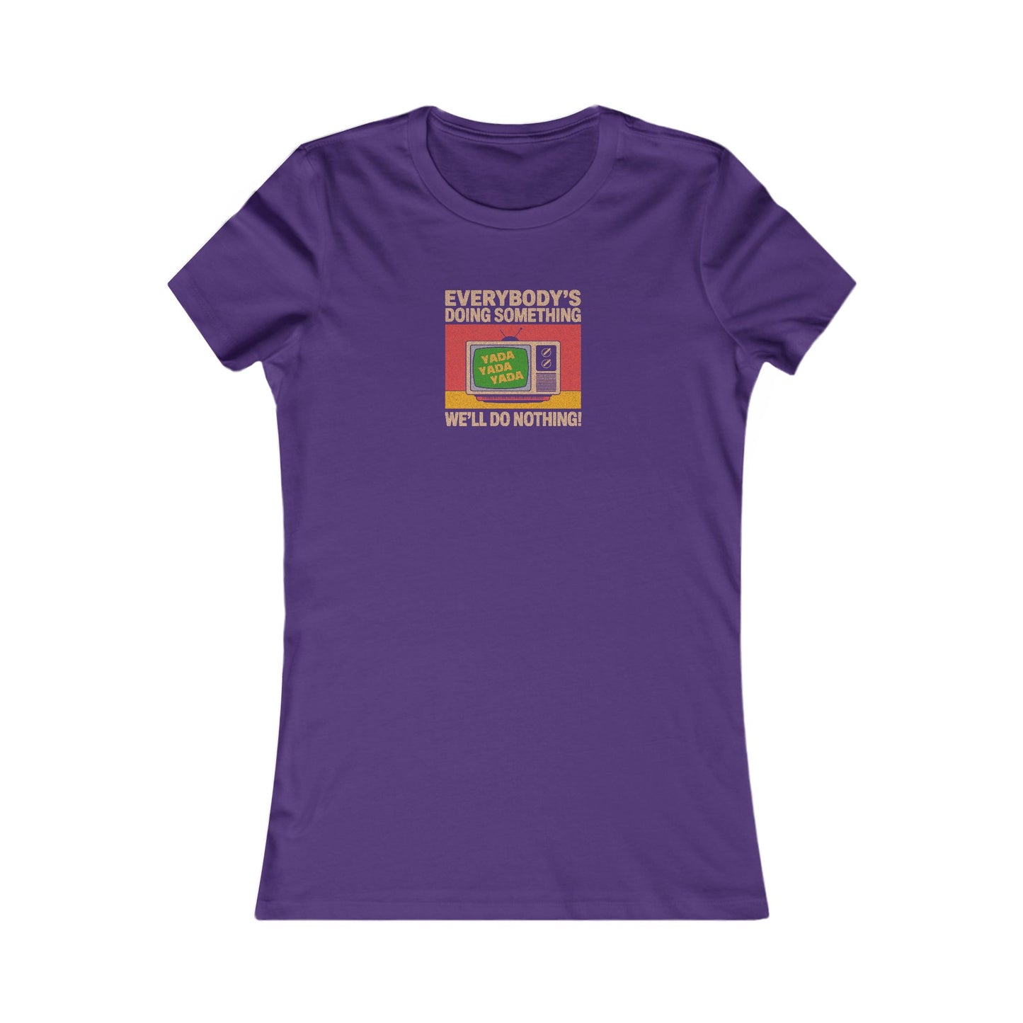 We’ll Do Nothing (Yada Yada) — Seinfeld Retro Women's Tee (Dark)