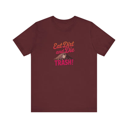 Eat Dirt and Die, Trash! — Blanche Devereaux Retro Tee (Dark)
