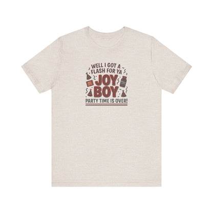 Joy Boy — Seinfeld Library Investigator Retro Tee (Light)