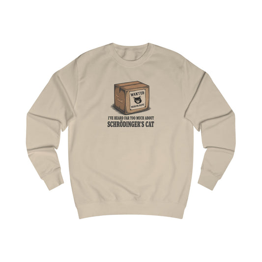 Schrödinger’s Cat — Big Bang Theory Retro Sweatshirt (Light)