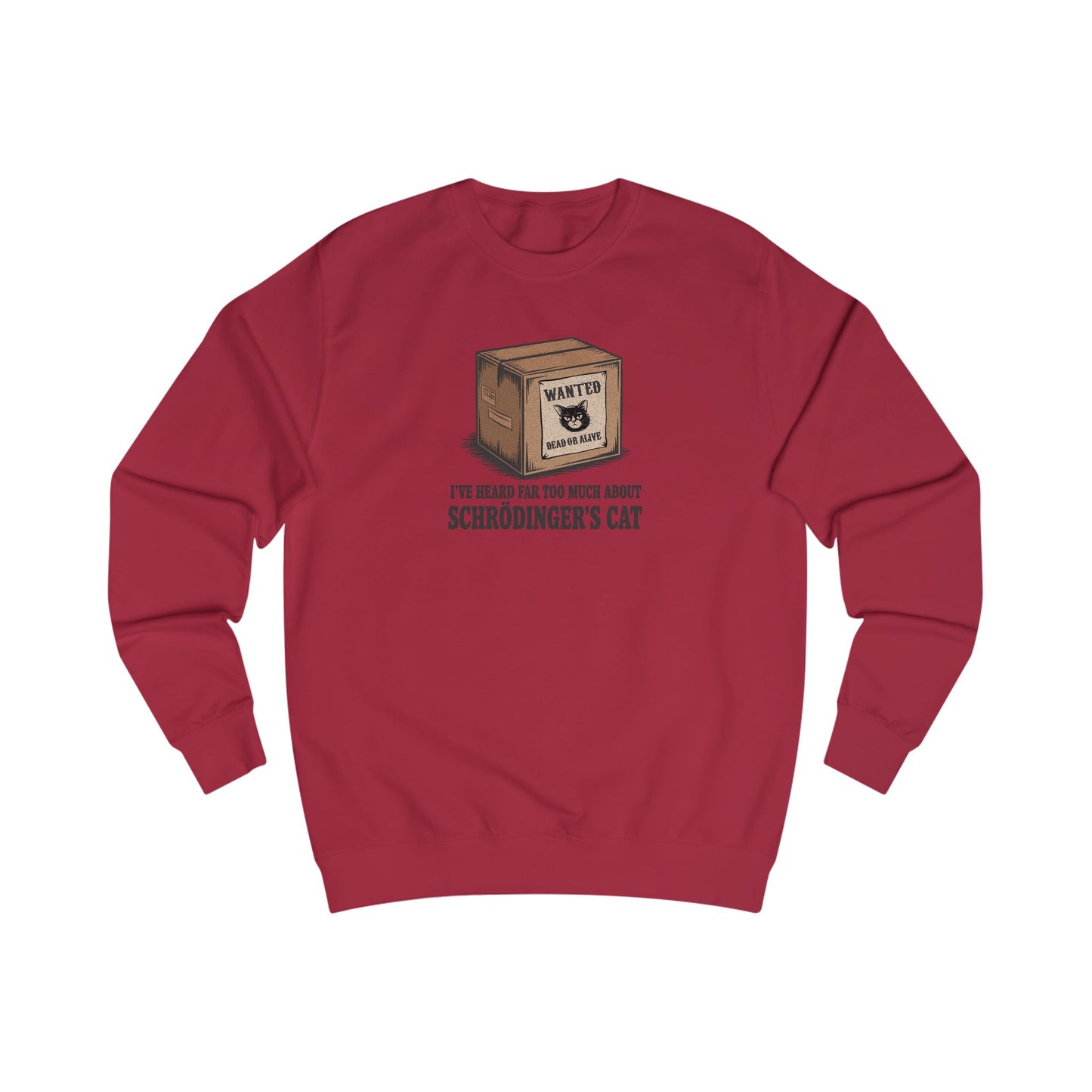 Schrödinger’s Cat — Big Bang Theory Retro Sweatshirt (Light)