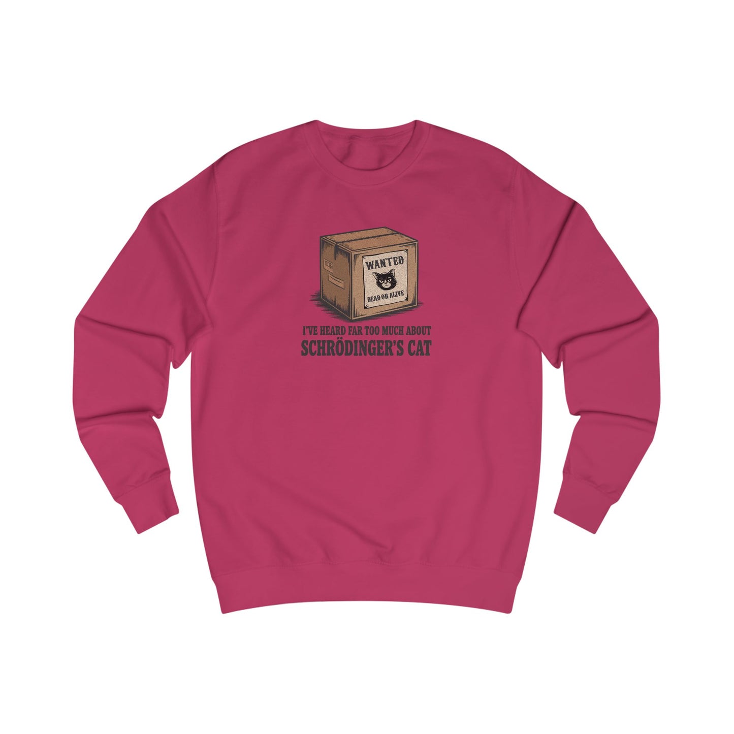 Schrödinger’s Cat — Big Bang Theory Retro Sweatshirt (Light)