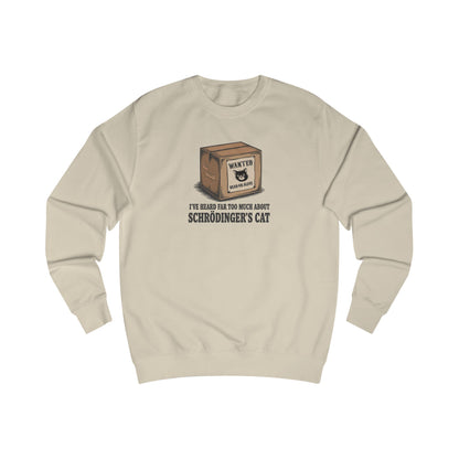 Schrödinger’s Cat — Big Bang Theory Retro Sweatshirt (Light)