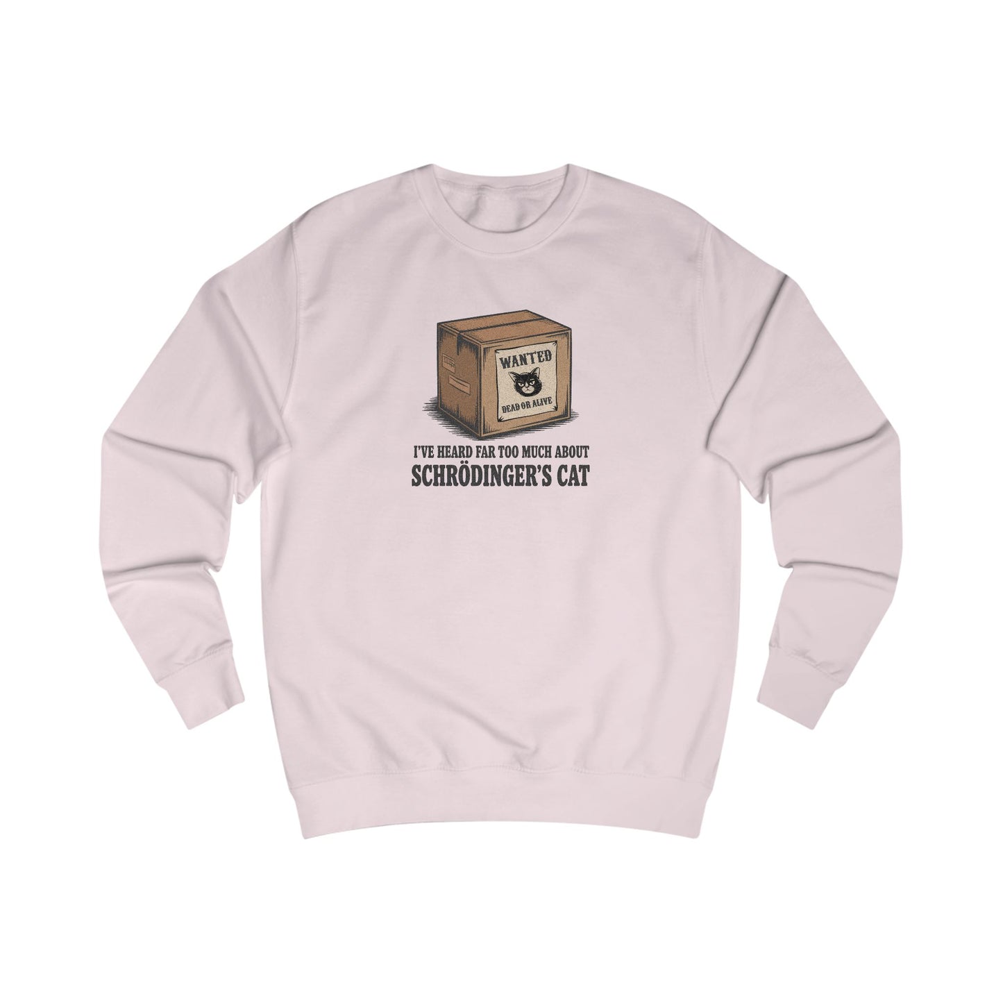 Schrödinger’s Cat — Big Bang Theory Retro Sweatshirt (Light)