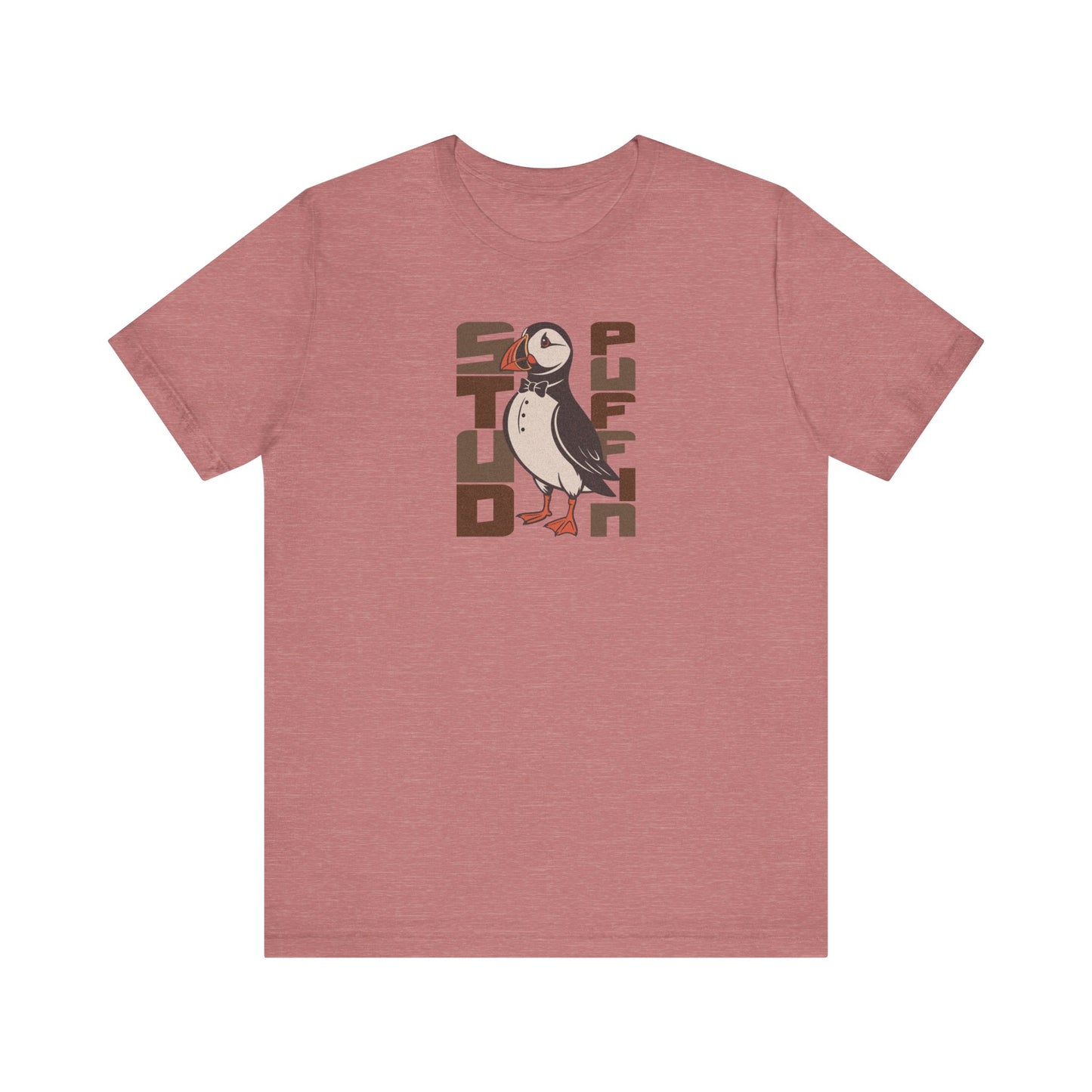 Stud Puffin, Licensed to Chill – Spy-Bird Retro Tee (Light)